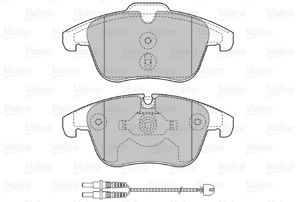 VALEO klocki hamulcowe z nrs 601147 601147