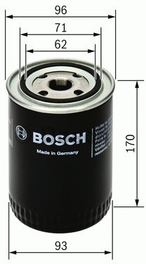 BOSCH Filtr oleju 0 451 203 236 0 451 203 236