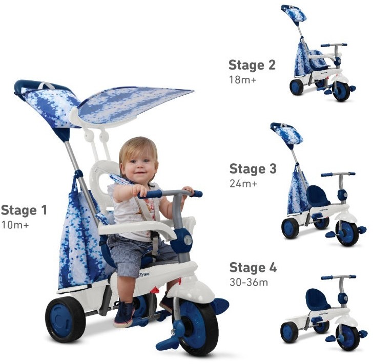 Smart Trike Pojazd/Rowerek  Spirit - niebieski