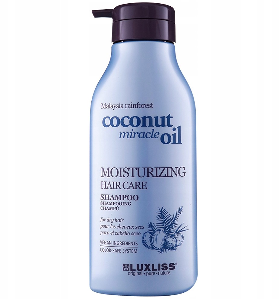 Luxliss Coconut Oil Szampon nawilżający 500 ml
