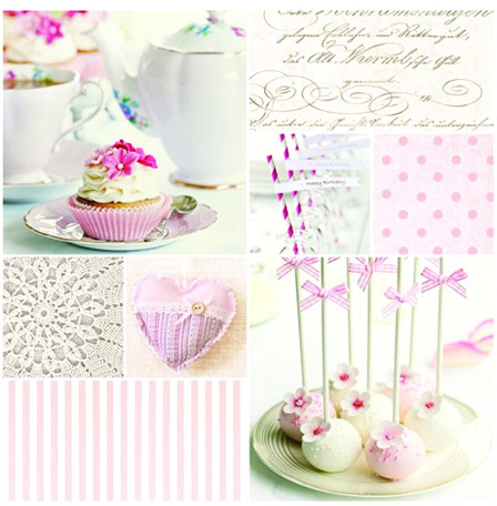 Nuova R2S R2S Serwetki deserowe 20 szt R2S Napkins wypieki 414 VICA