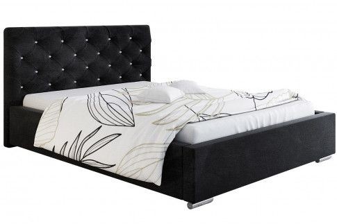 Elior Tapicerowane łóżko ze schowkiem 200x200 Loran 3X