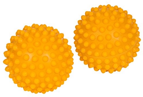 Sport-Tec Sensy-do masażu piłka piłka-jeż do masażu piłka strefy refleksyjne samodzielnego masażu Żółty 2089185