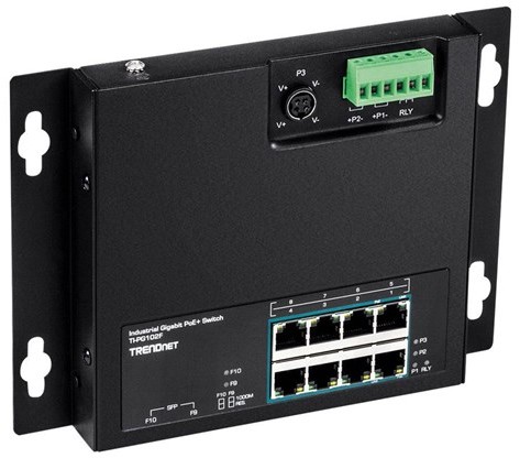 Trendnet TI-PG102F - Industrial - switch - 10 ports TI-PG102F