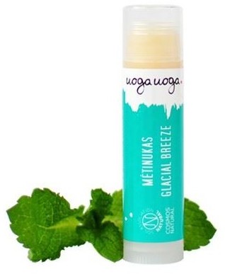 Uoga Uoga Uoga Uoga, Naturalna pomadka z olejkiem miętowym, Glacial breeze, 5 ml 4779040216813