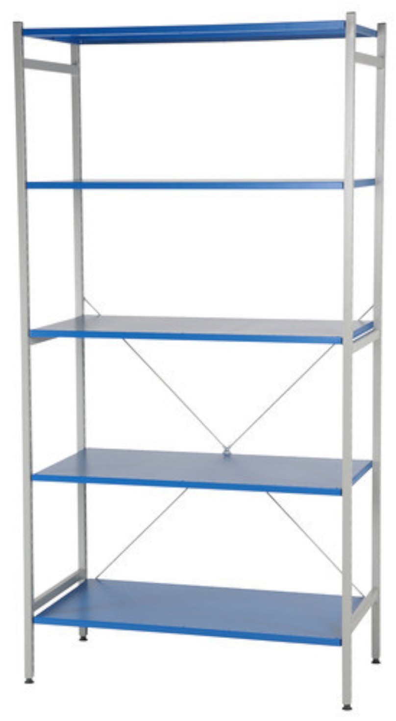intra.se Swedmach Regał Magazynowy Wytrzymały 100 X 50 X 200 Cm