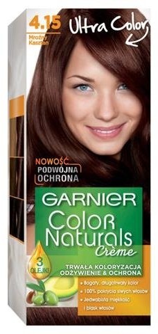 Garnier Color Naturals farba do włosów 4.15 Mroźny kasztan 1szt 66634-uniw