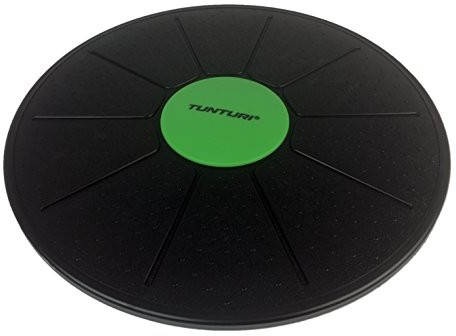 Tunturi Adjustable Balance Board równowagi, czarna, One Size 14TUSYO020