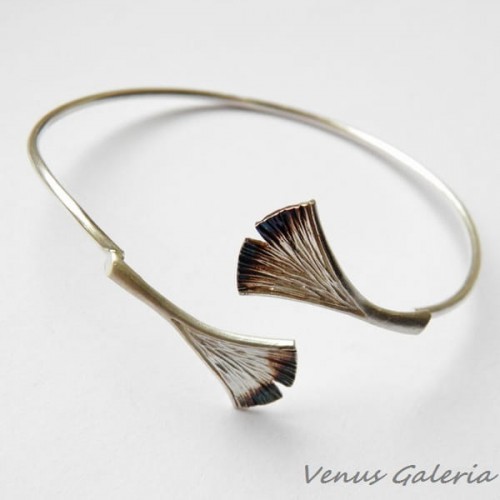 Bransoletka srebrna- Ginko II podpalana 1772