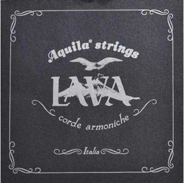 Aquila AQ u LS 116u Lava Series Ukulele zestaw (dgbe Baritone, Low-D, 2-Wound) AQ U LS 116U