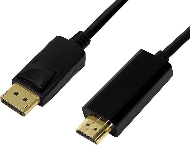 Logilink Kabel adapter CV0127 DisplayPort 1.2 HDMI 1.4 2m
