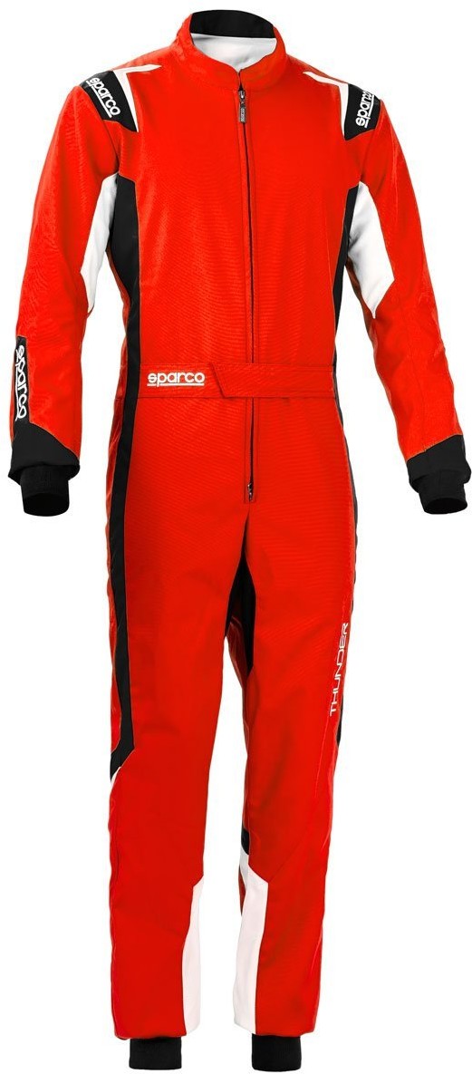 Sparco Kombinezon kartingowy THUNDER MY20 czerwony (CIK-FIA) 002342RSNR1S