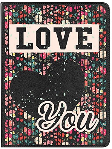 Samsung Be Cool Etui z klapką do Galaxy Tab A 7.0 2016 - obracanie o 360 stopni z funkcją stojaka - design 'Love You' 360-SG222-NO-FLWLOVE