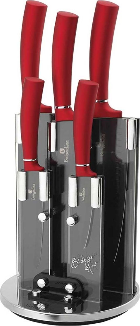 Berlingerhaus ZESTAW NOŻY 6 ELE BURGUNDY BH-2528