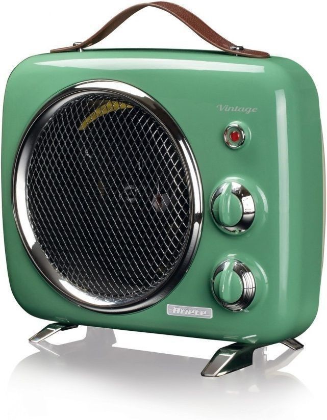 ARIETTE Termowentylator elektryczny ARIETE 808/04 Vintage radiator kolor ZIELONY) ___AUTORYZOWANY_DYSTRYBUROT_MARKI_ARIETE___