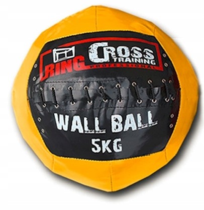 Piłka Crossfit Lekarska Wall Ball Firmy Ring 5kg