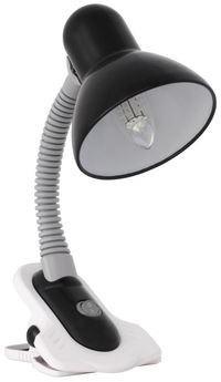 Kanlux Lampka z klipsem Suzi HR-60-B, czarna, 60 W