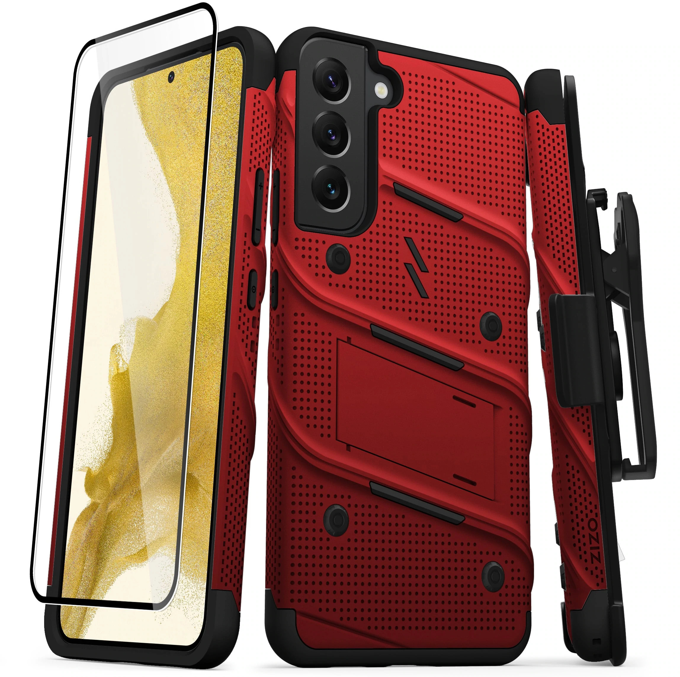 Фото - Чохол ZIZO BOLT Series - Pancerne etui Samsung Galaxy S22+ ze szkłem 9H na ekran