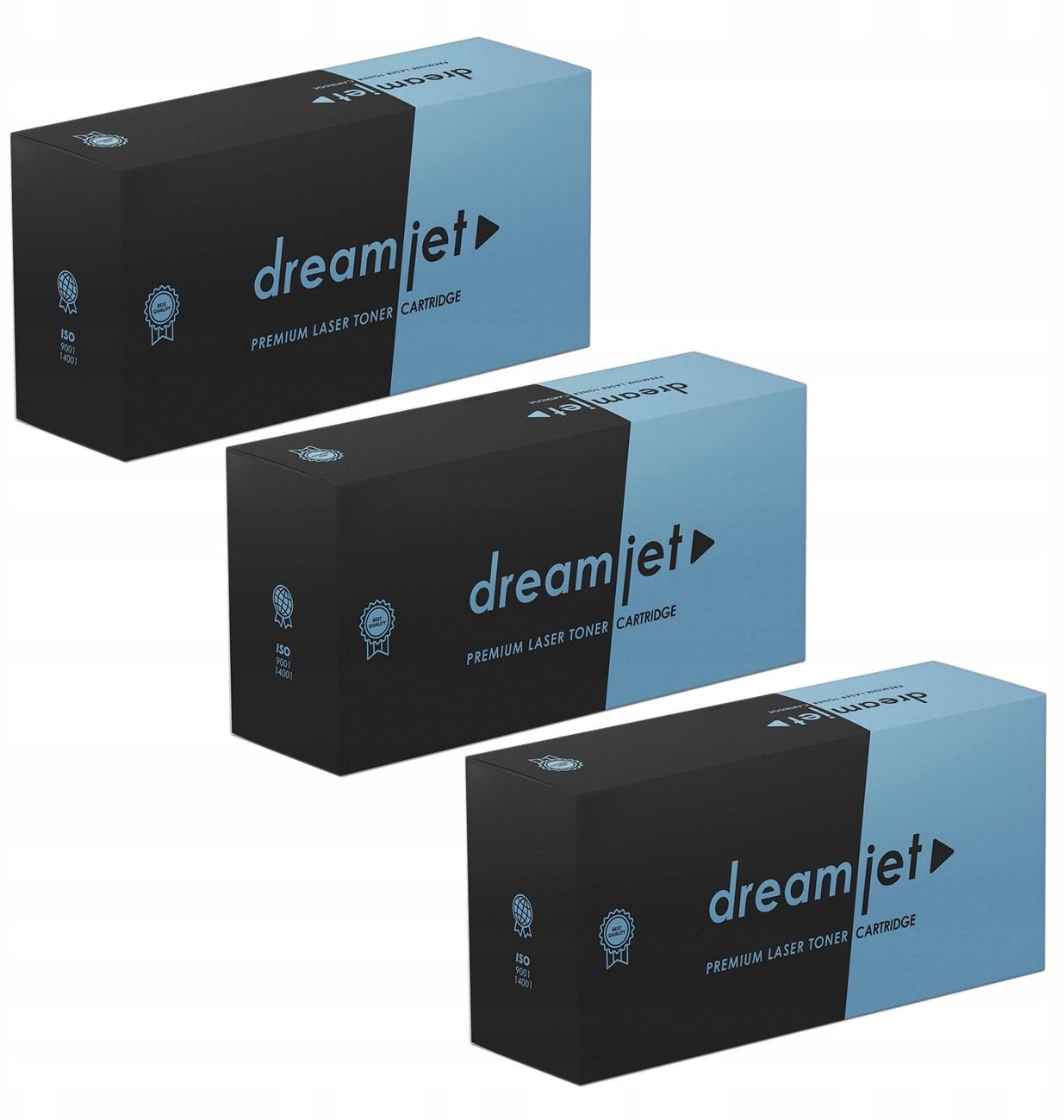 3x Toner do Brother TN-2421 HL-L2312D L2352DW Chip
