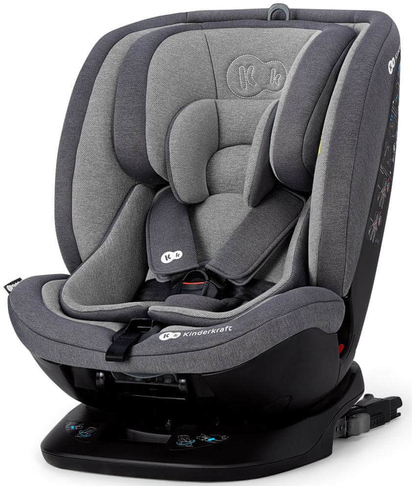 KinderKraft fotelik samochodowy XPEDITION ISOFIX 2021 grey