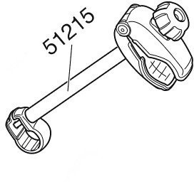 Thule th51215 brazo para do roweru, wielokolorowa, rozmiar M TH51215