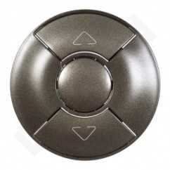 Legrand Klawisz przycisku łącznika żaluzjowego Celiane 067955 roletowego grafitowa