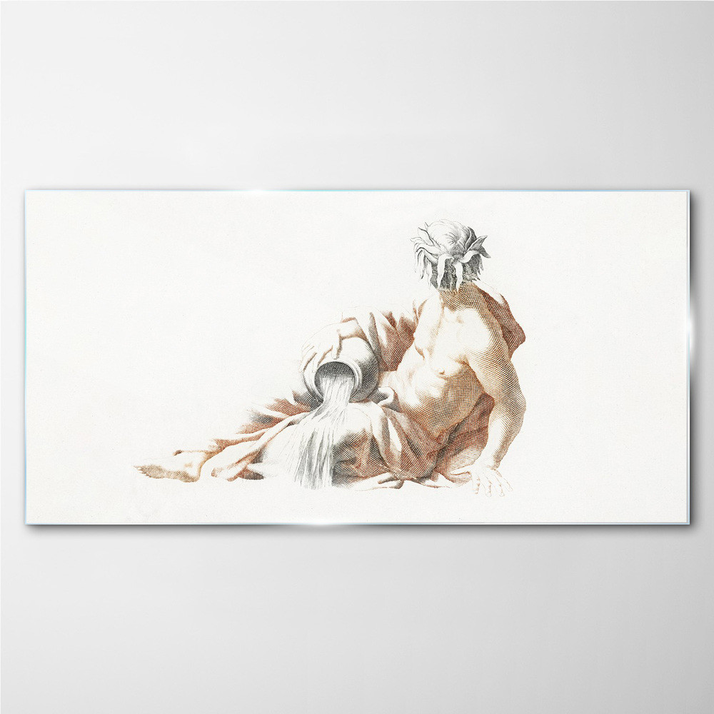 PL Coloray Obraz na Szkle Starożytny Grecja Tradycyjny 140x70cm
