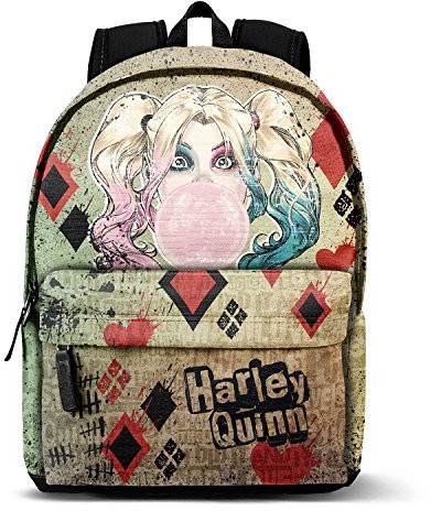KARACTERMANIA Kara ctermania Harley Quinn Mad Love-SAC  dos HS plecak, 44 cm, 23 litrów, Beige 38343