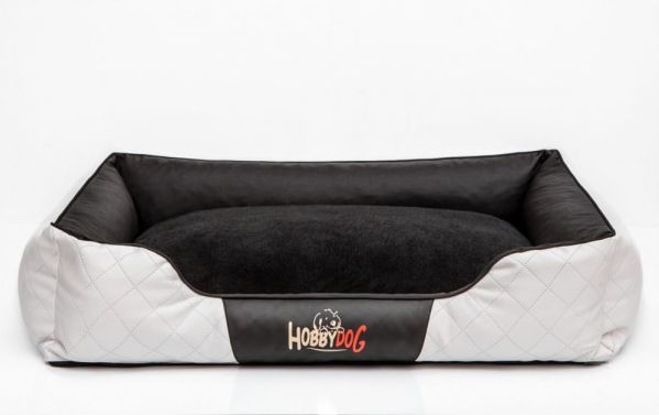 Hobbydog CESARSKIE EXCLUSIVE BIAŁY SKAJ CZARNE FUTRO R3 R3 CEEBCZ5