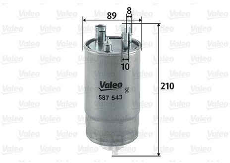 VALEO Filtr paliwa 587543
