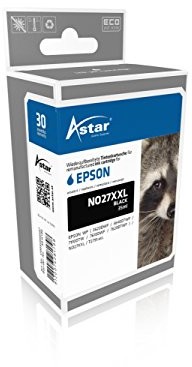Astar tusz kompatybilny z Epson no27 X L (t2712), 1100 stron, czarny AS15108