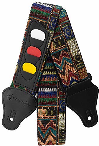 World Rhythm World Rhythm Pasek do gitary - styl aztecki, WR-214 WR-214
