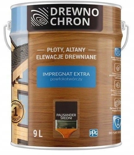 Drewnochron Impregnat Extra Palisander Średni 9l
