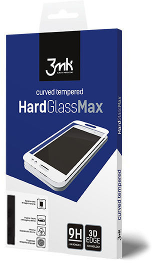 3MK Szkło hartowane HardGlass Max do iPhone Xs Max 6,5 Black 4080X1
