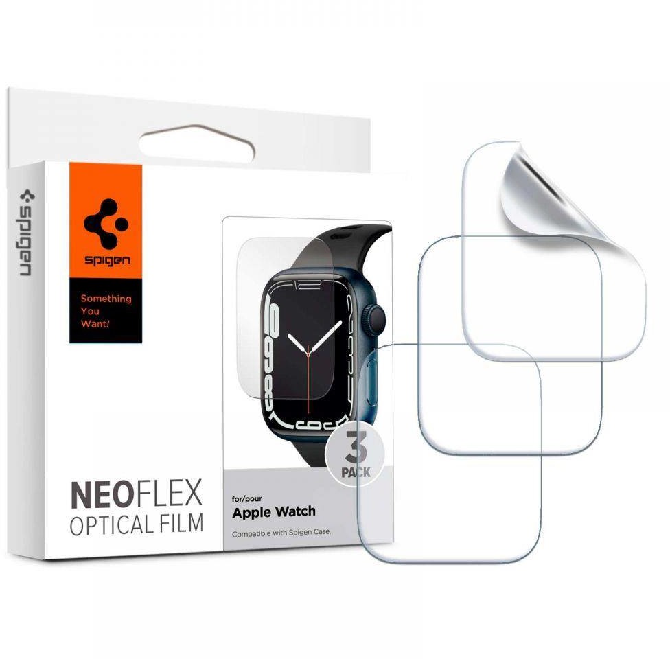 Spigen FOLIA HYDROŻELOWA NEO FLEX 3-PACK APPLE WATCH 7 (45 MM) fd-20220-0