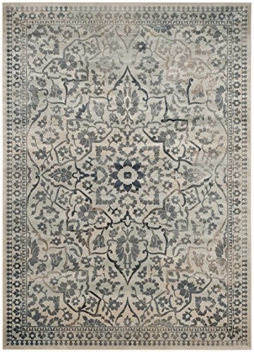 Safavieh vtg175  7446 trekkingowe cordova rocznika inspirowane dywan, wiskoza, śmietany/jasnoniebieski VTG175-7446-3