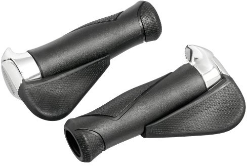 One Klamki Ergotec Humpert uchwyty na kierownicę Multiflex AKS długość 10/2 130/130 MM (bez zintegrowanego Bar Ends) para, czarna, Size, 61585 61585001