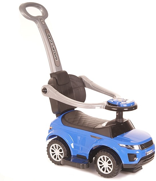 Baby Mix Pojazd 2w1 z dźwiękiem 614W jeździk BLUE 39469