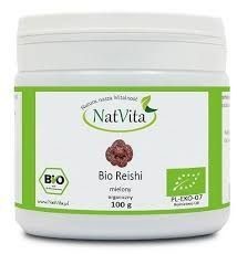 NATVITA BIO GRZYB REISHI 250 g proszek Wysyłka kurierem tylko 10,99 zł