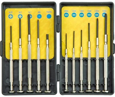 Top Tools wkrętaki precyzyjne, komplet 11 sztuk, 39D194