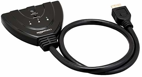 AmazonBasics przełącznik HDMI z 3 portami