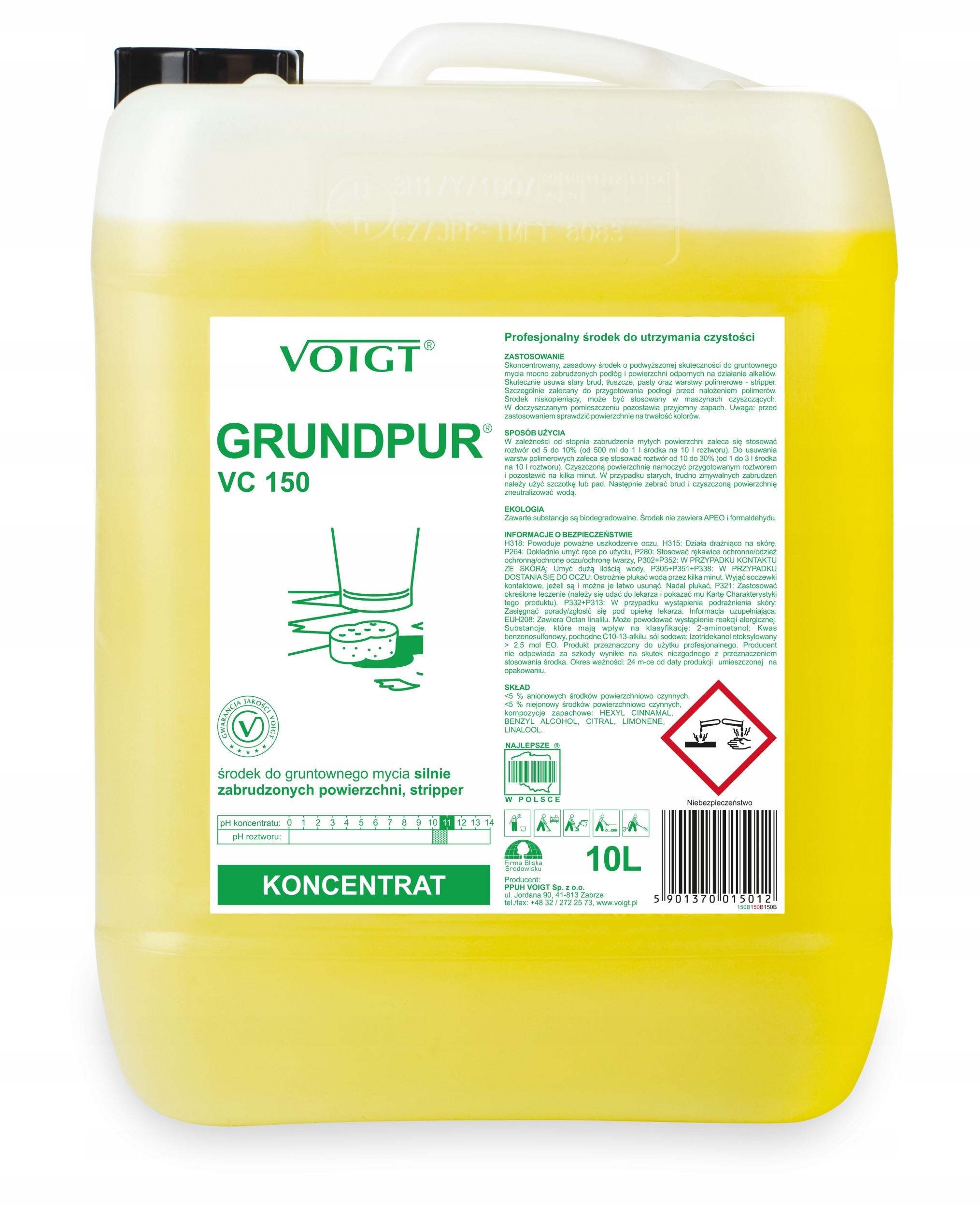 Voigt Grundpur VC150 płyn do gruntownego mycia 10L