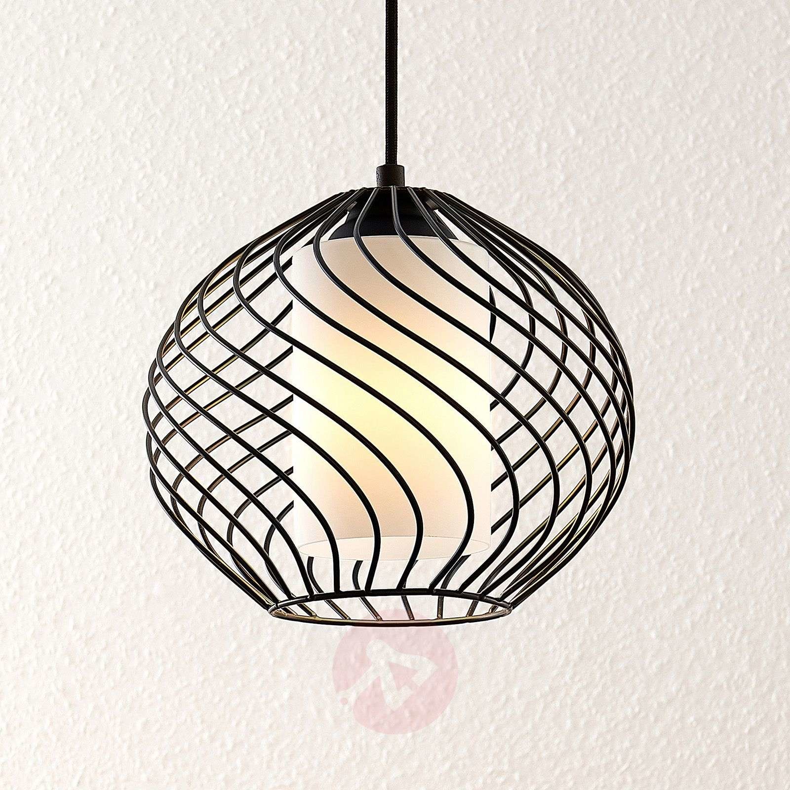 Lindby Cedrice klatkowa lampa wisząca, 1-punktowa