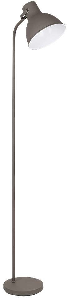 Rabalux LAMPA podłogowa DEREK 4329 stojąca OPRAWA metalowa szara 4329
