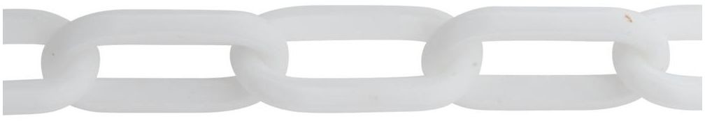 STANDERS Łańcuch plastikowy 6 mm x 5 m 10kg biały