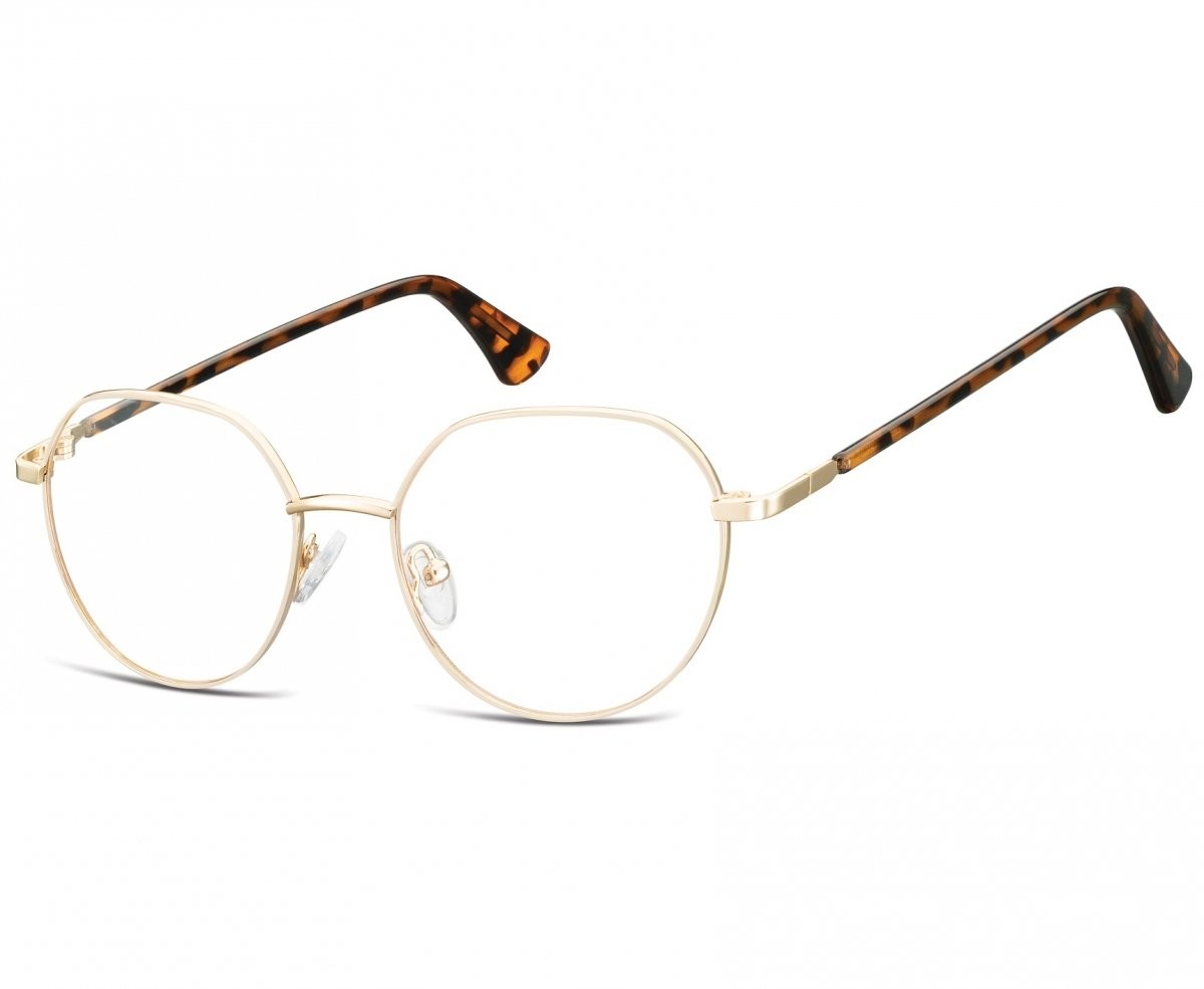 Sunoptic Lenonki okrągłe Oprawki optyczne 916B złota 916B