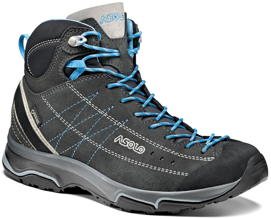 Asolo Buty NUCLEON MID GV ML WOMEN graphite/silver/cyan blue - 5 buty_nucleon_mid_gv_ml_women_graphite_silver_cyan_