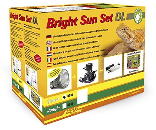 Lucky Reptile bssdl Bright Sun Set DL Desert 35 W, biały