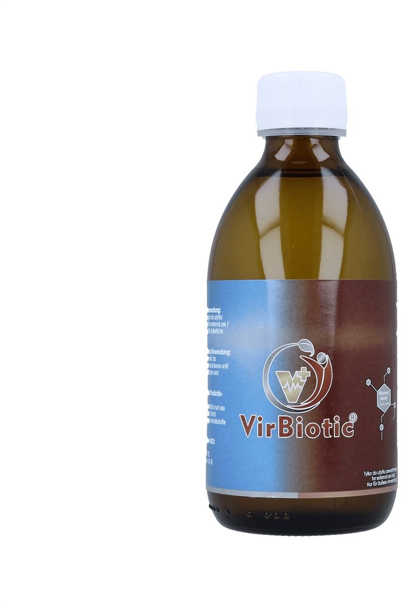 Vitacolloids VirBiotic Silver + Copper Ag + Cu Niejonowe Nanokoloidy Srebro i Miedź 2w1 300 ml Vitacolloids VCO-009