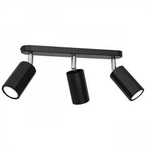Luminex Bello 1772 plafon lampa sufitowa spot 3x8W GU10 czarny